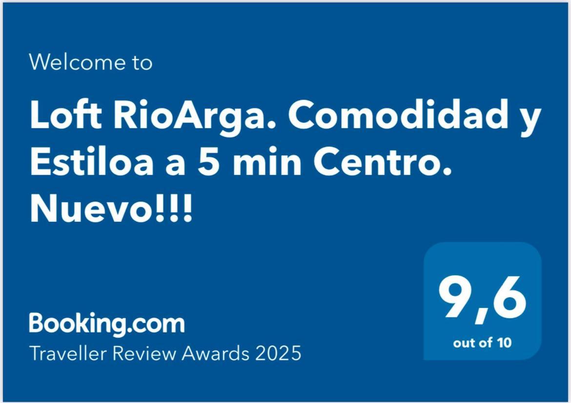 Apartment Loft Rioarga. Comodidad Y Estiloa A 5 Min Centro. Nuevo!!! Pamplona